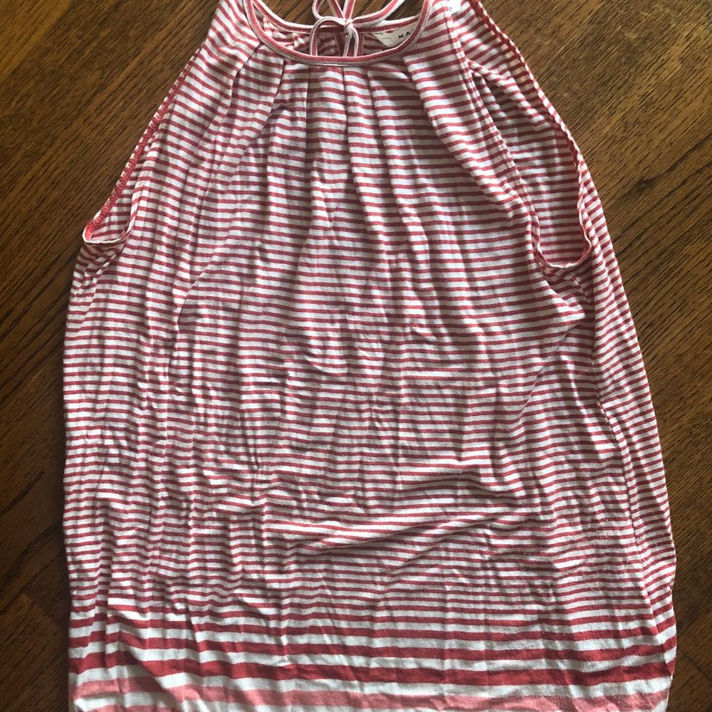 Max Studio Tie Tank Top